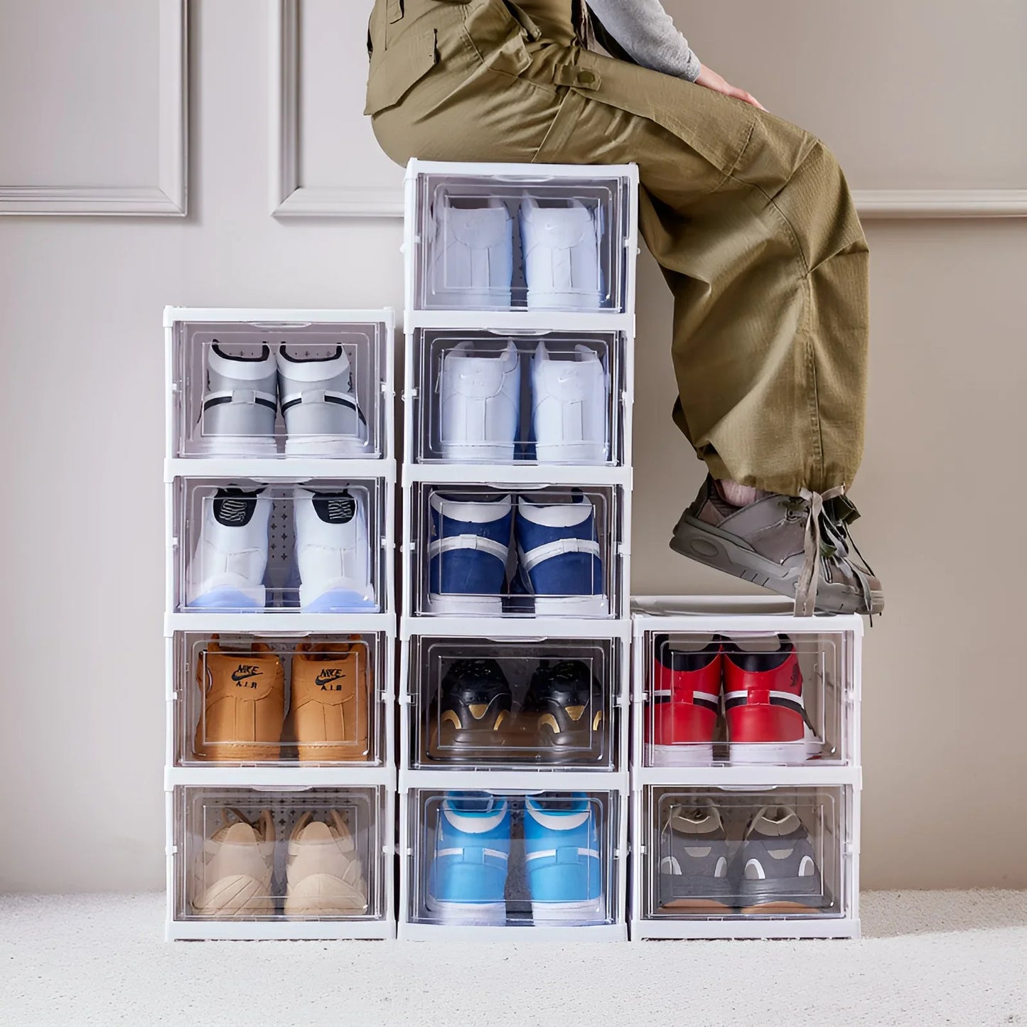 SneakPeek Transparent Stackable Case