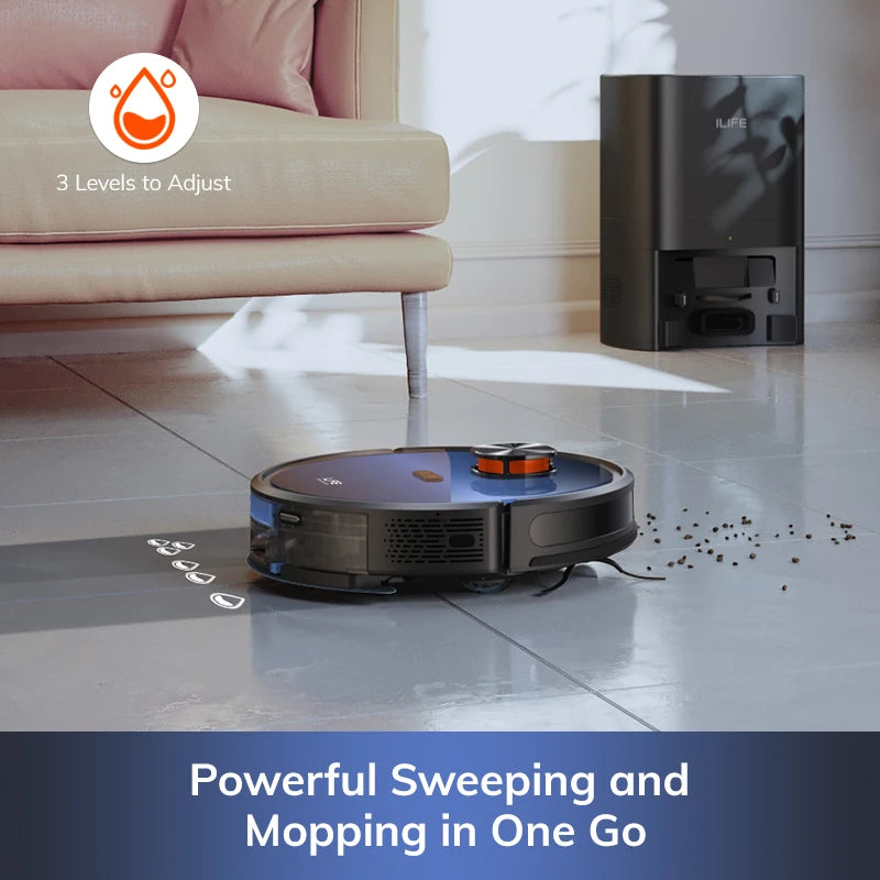 ILIFET10s SmartClean Vacuum & Mop Combo – Effortless Cleaning, Every Time!